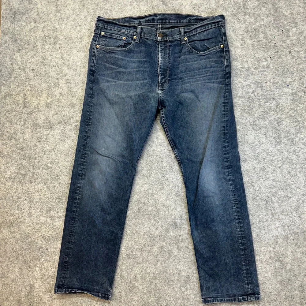 Lot of 4 Levis 505 Straight Jeans Men's 38x32 Blue Work Pants